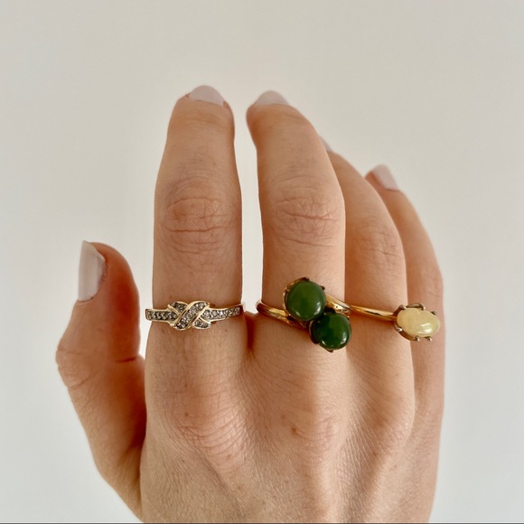 ✨VINTAGE✨RINGS✨‎ Authentic Stones ✨ From My Private Collection ✨ - Picture 4 of 9